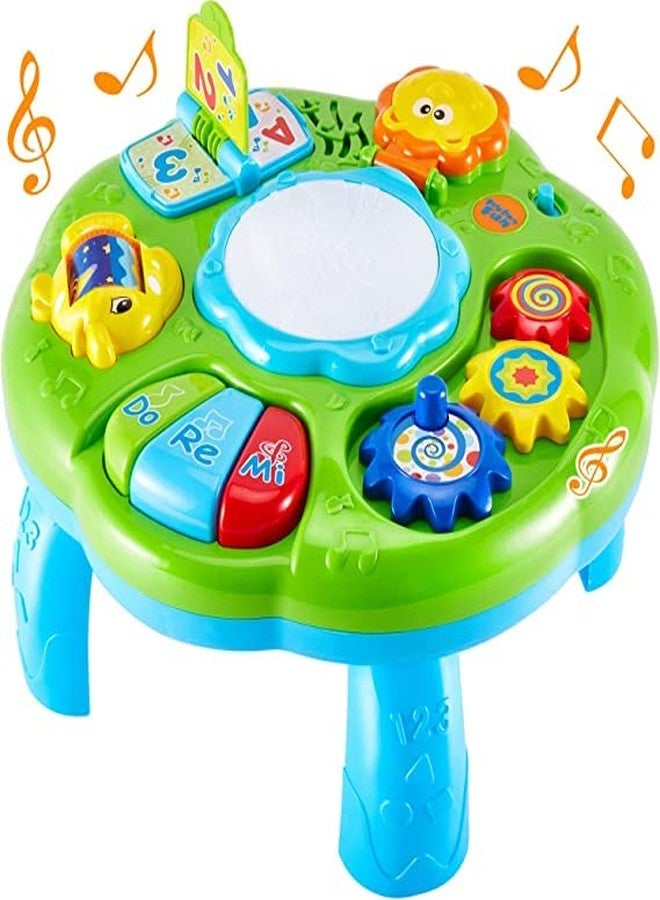 Invite Enterprise Musical Toy|Play Table|Baby'S Educational Table|Musical Activities With Lighting And Sound|Activity Table|Baby Toy-Ideal Gift For Children(Activity Table)|Multicolor - Image 1